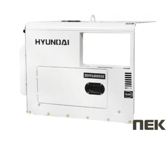 Дизельний генератор HYUNDAI DHY 6000SE-3