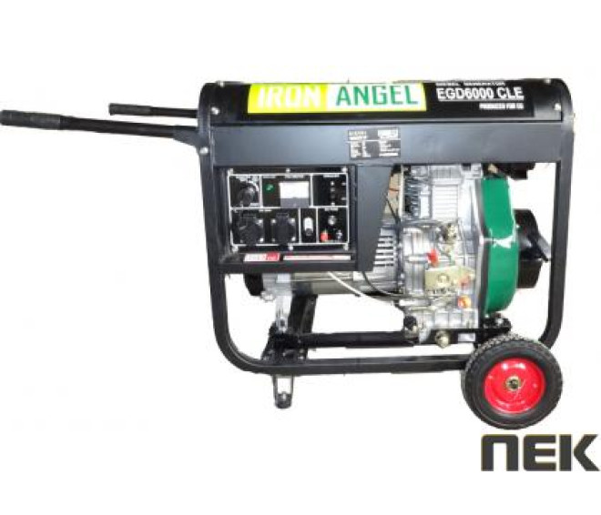 Дизельний генератор IRON ANGEL EGD 6000 CLE
