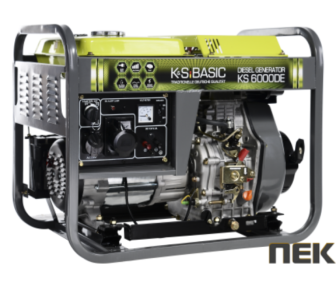 Дизельний генератор Könner&Söhnen KS 6000DE