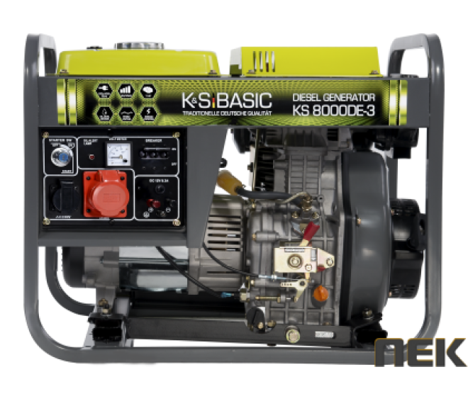 Дизельный генератор Könner&Söhnen KS 8000DE-3