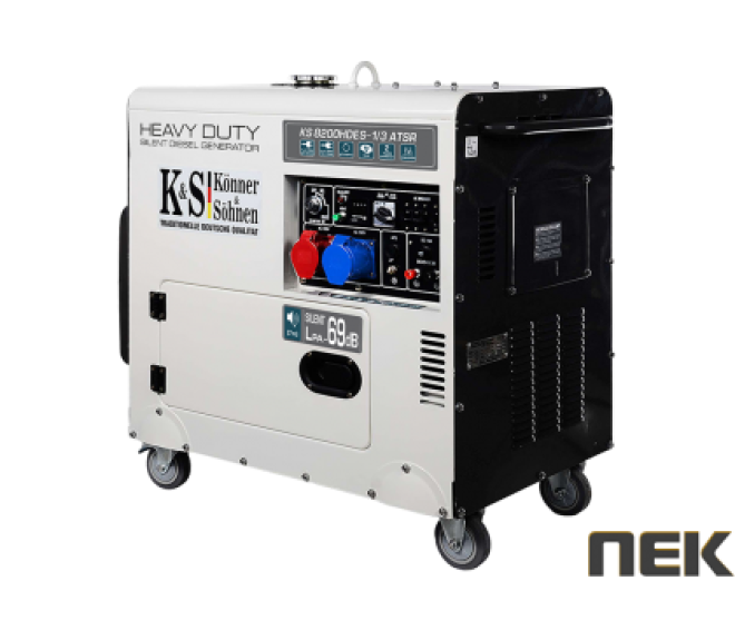 Дизельний генератор Könner&Söhnen KS 8200HDES-1/3 ATSR