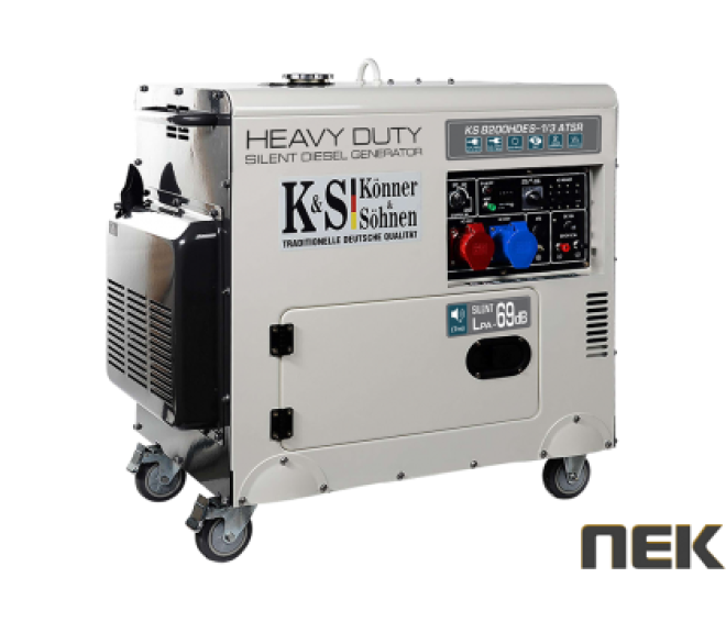 Дизельний генератор Könner&Söhnen KS 8200HDES-1/3 ATSR