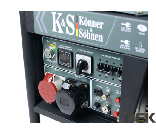 Дизельний генератор Könner&Söhnen KS 9000HDE-1/3 ATSR