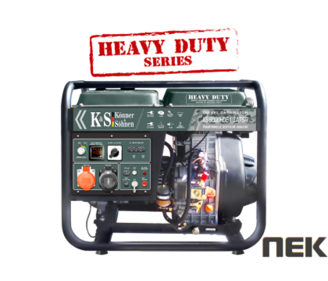 Дизельний генератор Könner&Söhnen KS 9000HDE-1/3 ATSR